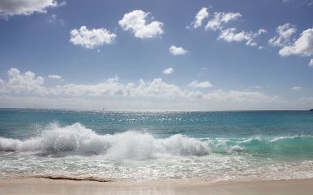 Beach - nature, ocean, beach, amazing, beautiful