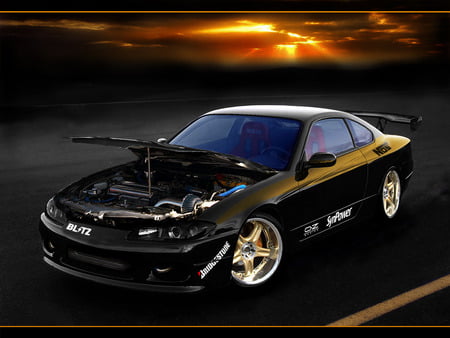 Nissan drifter - drift, car, s14, tuning, nissan