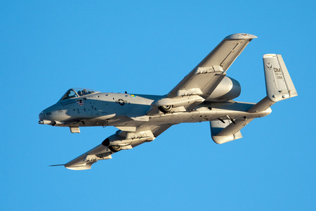 A-10 Thunderbolt - air, jet, warthog, blue