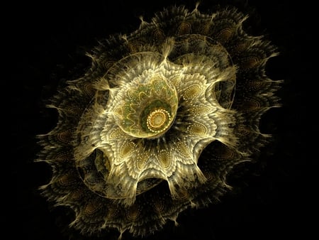 An Awsome Listening Device - 3d, flame, apophysis, fractal