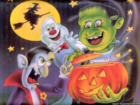 dracula - halloween, ghost, pumpkin, dracula