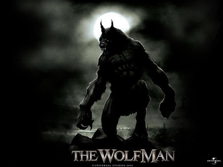 The Wolfman - moon, wolf, beast, full moon, man, change