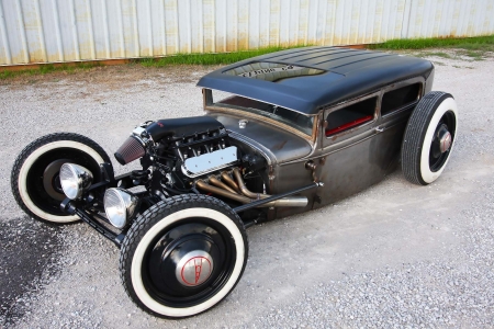 LS-Swapped Ford Model A Sedan