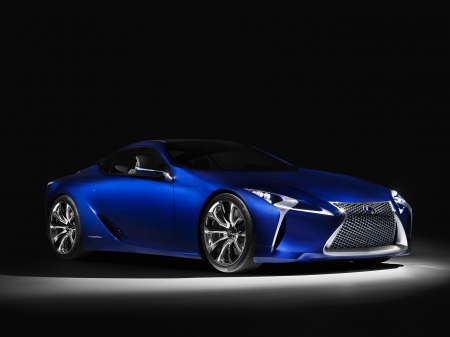 lexus lf-lc blue concept - lexus, coupe, concept, blue