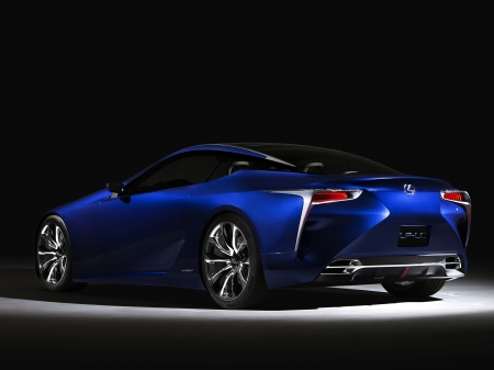 lexus lf-lc blue concept - lexus, coupe, concept, blue