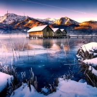 Winter lake