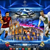 AS ROMA - REAL MADRID CHAMPIONS LEAGUE 2016