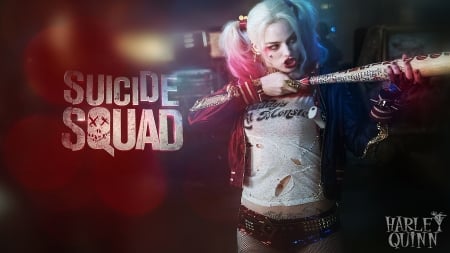 Harley Quinn Suicide Squad - harley quinn suicide squad, suicide squad, joker, batman, harley quinn