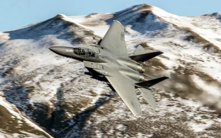 USAF F15E Eagle Fighter Jet - aircraft, eagle, usaf, military