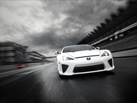 lexus lfa - track, lexus, sports, coupe