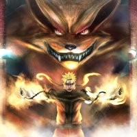 Naruto and Kurama