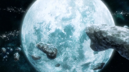 Anime Planet - Planet, Nature, Scenery, Space, Anime, Sky