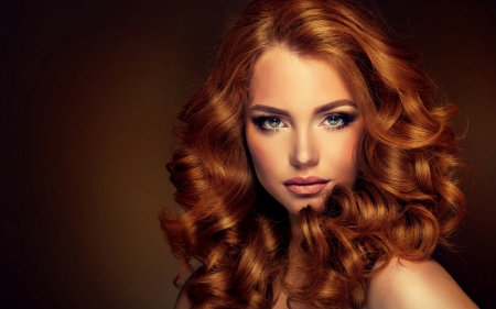 Beauty - redhead, woman, model, girl, beauty, face