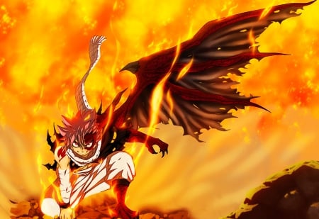 Dragonification - Manga, Fire, Fairy Tail, Anime, Natsu Dragneel, D, Dragonification, Mage, Etherious, E, Dragon Slayer, N