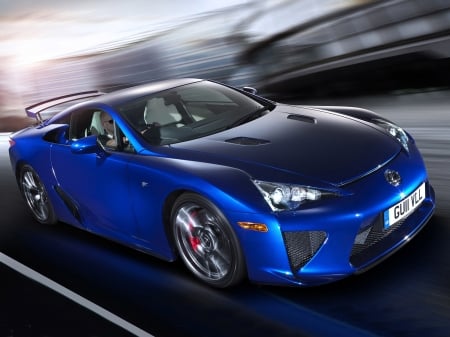 lexus lfa - track, lexus, sports, coupe