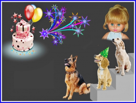 MY PARTY - lake, animals, child, kids, baby, party, dogs, colors, birthday