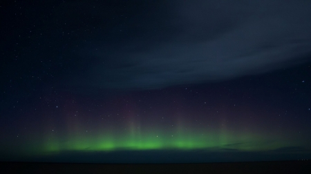 Northern lights - nature, sky, lights, northern