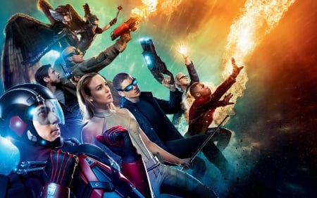 Legends of Tomorrow - tomorrow, of, 2016, tv, series, legends