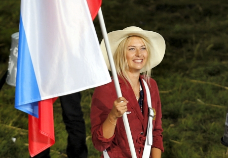 Cowgirl Maria - sports, women, style, fun, girls, models, female, tennis great, cowgirls, hats, western, maria sharapova, blondes