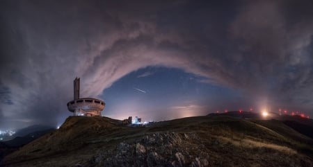 night sky - night, nature, beautiful, sky