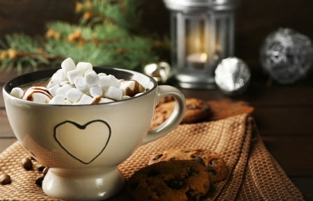 For You - for you, coffee, chocolate, xmas, with love, lantern