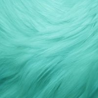 teal fur