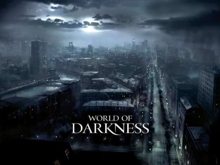 The city of Gotham - darkness, gothic, zexon, emo