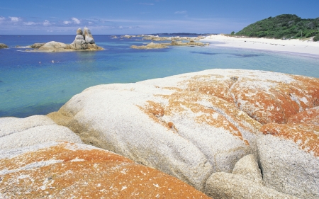 Bay of Fires Tasmania - fires, bay, of, tasmania