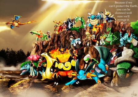 Pokemon Together - Pokemon, Trainers, Starter Pokemon, Fight