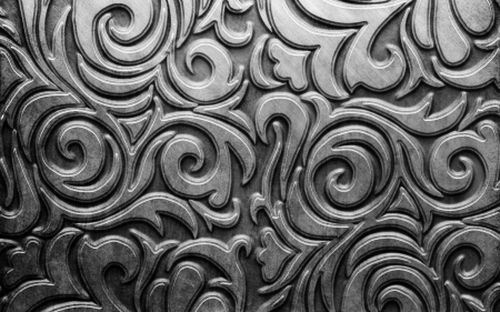 Texture - black, grey, white, bw, texture, metallic