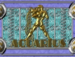 Art Deco Aquarius Wallpaper