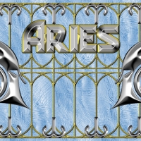 Art Deco Aries Zodiac Wallpaper