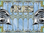 Art Deco Aries Zodiac Wallpaper