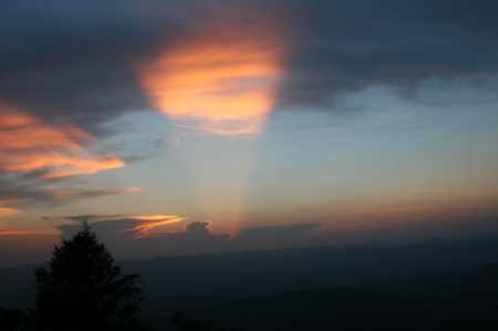 Rays of Hope - hope, nature, sunset, sun