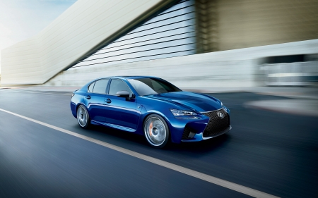 lexus gs f - lexus, sedan, car, blue