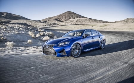 lexus gs f - lexus, sedan, car, blue