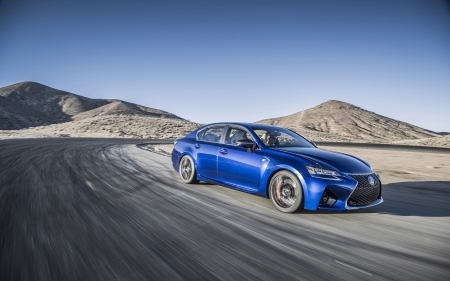 lexus gs f - lexus, sedan, car, blue