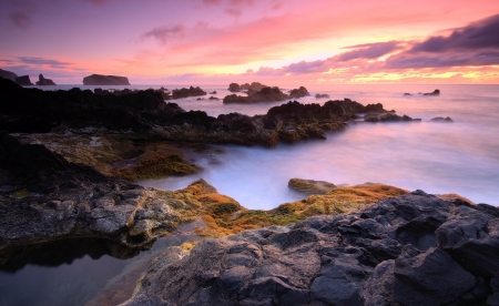 Beautiful Scenery - sky, nature, rocks, mountain