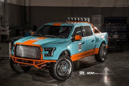 2015-Ford-F150 - Light Bar, Truck, 2015, Gulf Colors