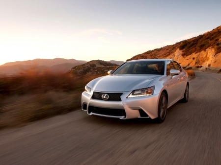 lexus gs 350 f sport - sport, lexus, sedan, grass