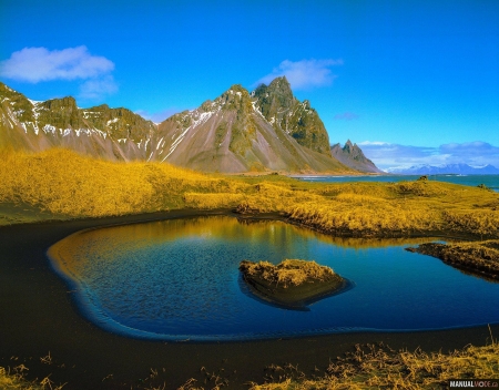 iceland - lake, cool, fun, nature, mountain