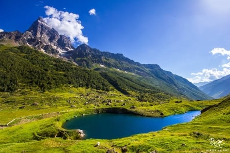 Shounter Lake - lake, forest, cool, fun, nature, mountain