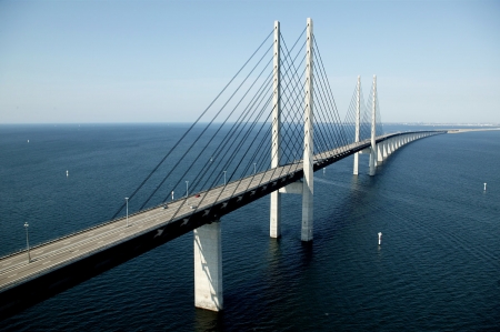 Oresund Bridge - sweden, denmark, oresund bridge, scandinavia