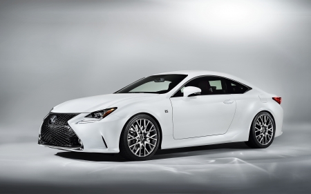 lexus rc f sport - sport, lexus, coupe, car