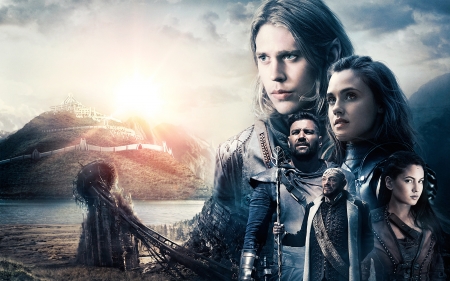 the shannara chronicles - channara, woman, man, chronicles