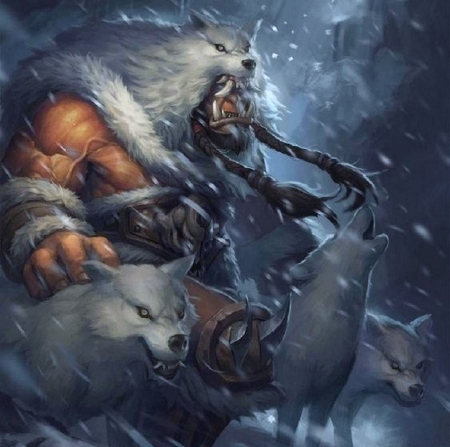 'Deadly villain'...... - mean, viking, winter, warrior, mystical, wolves