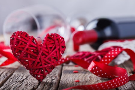 áƒ¦ - with love, love, heart, red, valentines day, wine