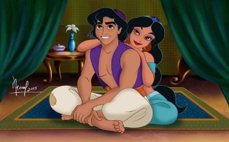 Aladdin - movies, animated, cartoons, disney