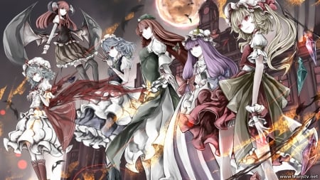 Touhou Project - Touhou Project, tohou, Girls, Touhou, toho, Anime