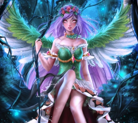 Colored Angel